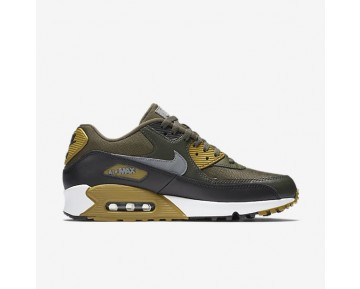 Nike Air Max 90 Essential Herren Schuhe Cargo Khaki/Schwarz/Sequoia/Kaltes Grau 537384-307