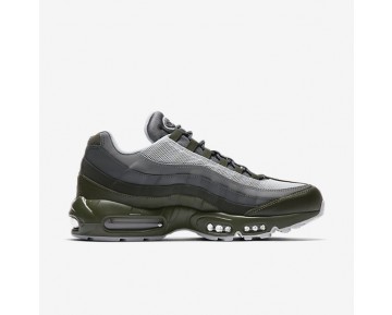 Nike Air Max 95 Essential Herren Schuhe Cargo Khaki/Deep Pewter/Dunkelgrau/Reines Platin 749766-302