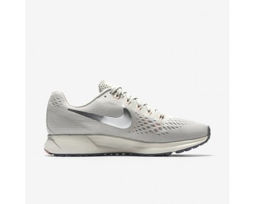 Nike Air Zoom Pegasus 34 Damen Laufschuhe Light Bone/Blassgrau/Sail/Chrome 880560-004