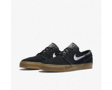 Nike Sb Zoom Stefan Janoski Herren Skateboard Schuhe Schwarz/Gummi hellbraun/Weiß 333824-021