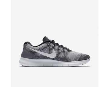 Nike Free RN 2017 Herren Laufschuhe Wolf grau/Reines Platin/Schwarz/Off-Weiß 880839-002