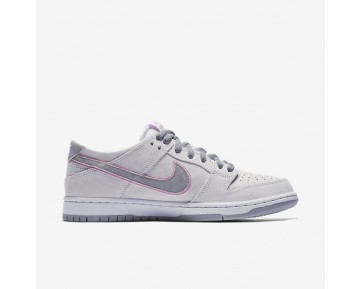 Nike SB Dunk Low Pro Ishod Wair Herren Skateboard Schuhe Weiß/Flat Silber/Perfect Rosa 895969-160