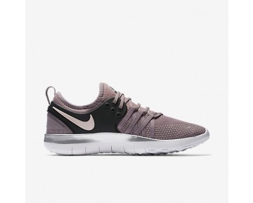 Nike Free TR 7 Chrome Blush Damen Trainingsschuhe Taupe Grau/Sunset Tint/Chrome/Schwarz 921061-200