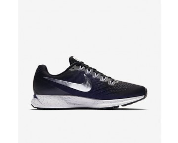 Nike Air Zoom Pegasus 34 Damen Laufschuhe Schwarz/Ink/Provence Violett/Metallic Silber 880560-015