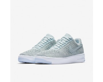 Nike Air Force 1 Flyknit Low Damen Schuhe Glacier Blau/Weiß/Vapour Grün 820256-400
