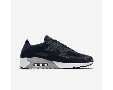 Nike Air Max 90 Ultra 2.0 Flyknit Herren Schuhe College Navy/Wolf grau/College Navy 875943-401