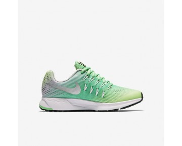Nike Air Zoom Pegasus 33 Damen Schuhe Ghost Grün/Electro Grün/Reines Platin/Metallic Silber 834317-301