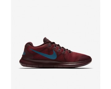 Nike Free RN 2017 Herren Laufschuhe Cedar/Night Maroon/Industrial Blau 880839-600
