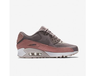 Nike Air Max 90 Damen Schuhe Rot Stardust/Siltstone Rot/Weiß/Taupe Grau 325213-611