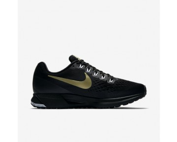Nike Air Zoom Pegasus 34 Damen Laufschuhe Schwarz/Anthracite/Weiß/Metallic Gold Star 880560-017