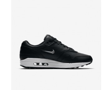 Nike Air Max 1 Premium SC Herren Schuhe Schwarz/Weiß/Reines Platin/Metallic Silber 918354-001