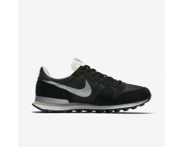 Nike Internationalist Herren Schwarz/Weiß/Flat Silber/Metallic Silber 828041-003