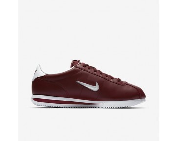 Nike Cortez Basic Jewel Herren Schuhe Dunkel Team Rot/Weiß 833238-600