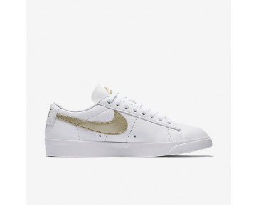Nike Blazer Low LE Damen Schuhe Weiß/Weiß/Metallic Gold Star AA3961-103