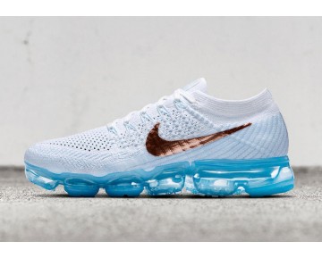 Nike Damen Air Vapormax Explorer Light Summit Weiß/Summit Weiß-Hydrogen Blau 849557-104