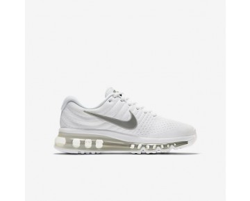 Nike Air Max 2017 Damen Laufschuhe Weiß/Metallic Silber 851622-100
