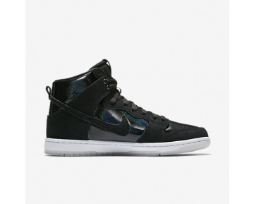 Nike SB Dunk High Pro Herren Skateboard Schuhe Schwarz/Weiß/Clear/Schwarz 854851-001