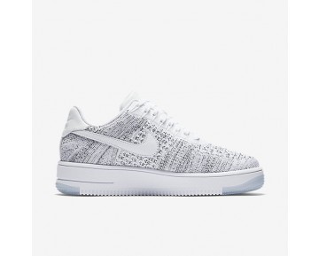 Nike Air Force 1 Flyknit Low Damen Schuhe Weiß/Schwarz/Weiß 820256-103