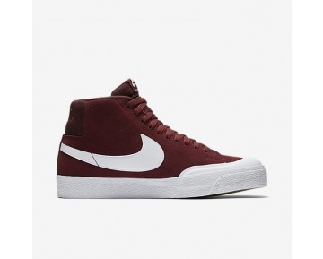 Nike SB Blazer Mid Xt Herren Skateboard Schuhe Dunkel Team Rot/Gummi hellbraun/Weiß 876872-619