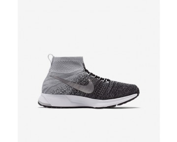 Nike Air Zoom Pegasus All Out Flyknit Damen Schuhe Schwarz/Wolf grau/Reines Platin/Weiß 844979-003