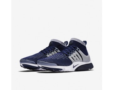 Nike Air Presto Ultra Flyknit Herren Schuhe College Navy/Wolf grau/Weiß 835570-402