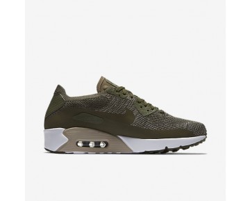Nike Air Max 90 Ultra 2.0 Flyknit Herren Schuhe Medium Olive/String/String/Medium Olive 875943-200