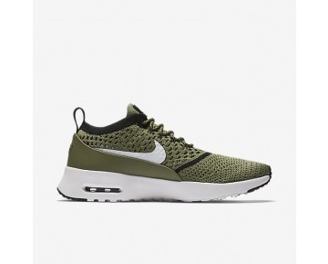 Nike Air Max Thea Ultra Flyknit Damen Schuhe Palm Grün/Schwarz/Weiß 881175-300
