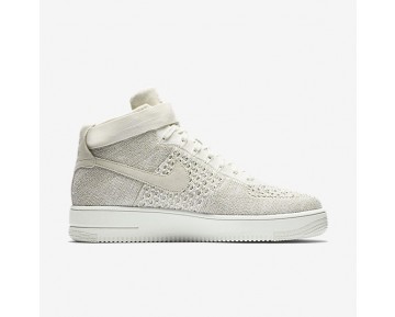 Nike Air Force 1 Ultra Flyknit Mid Herren Schuhe Sail/Blassgrau/Sail 817420-101