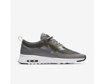 Nike Air Max Thea Knit Damen Schuhe Dust/Schwarz/Weiß/Metallic Pewter AA1109-003