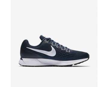 Nike Air Zoom Pegasus 34 Herren Laufschuhe Obsidian/Neutral Indigo/Blau Recall 880555-401