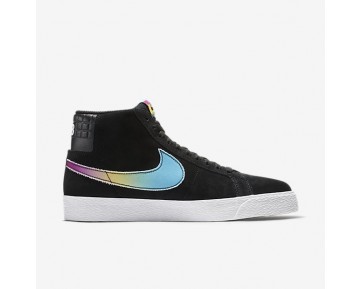 Nike SB Zoom Blazer Mid 'Lance Mountain' Herren Skateboard Schuhe Schwarz/Multi-Color AH6158-090