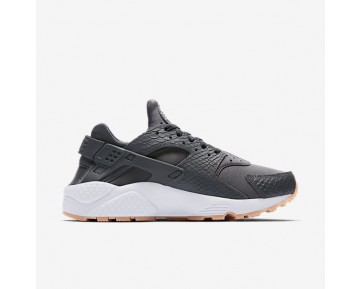 Nike Air Huarache SE Damen Schuhe Dunkelgrau/Gummi gelb/Weiß 859429-006
