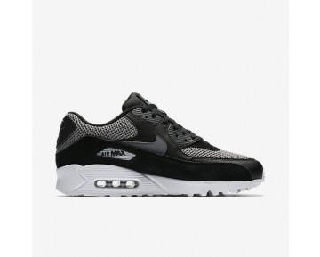 Nike Air Max 90 Essential Herren Schuhe Schwarz/Dunkelgrau/Chrome 537384-075