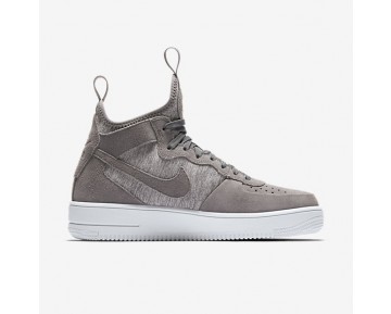 Nike Air Force 1 Ultraforce Mid Premium Herren Schuhe Kaltes Grau/Weiß 921126-003