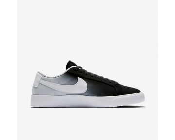 Nike SB Blazer Vapor Textile Herren Skateboard Schuhe Schwarz/Reines Platin/Weiß 902663-014