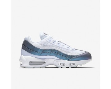 Nike Air Max 95 Premium Damen Schuhe Glacier Blau/Weiß/Stealth/Palest Violett 538416-401