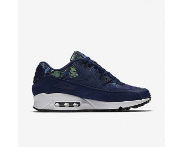 Nike Air Max 90 SE Damen Schuhe Binary Blau/Blau Moon/Summit Weiß 881105-400