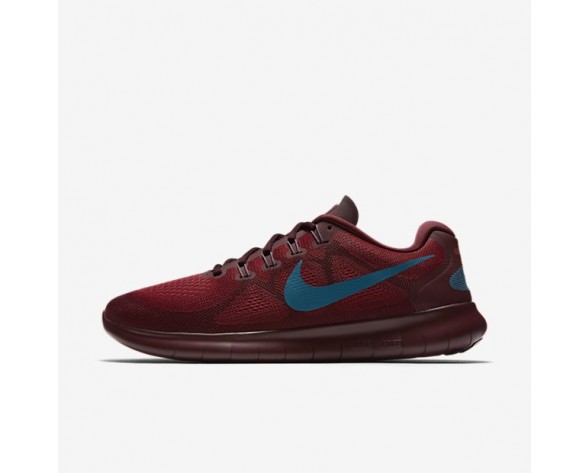 Nike Free RN 2017 Herren Laufschuhe Cedar/Night Maroon/Industrial Blau 880839-600