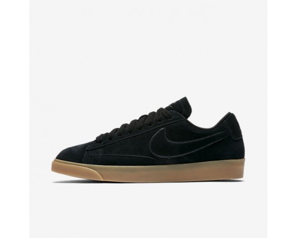 Nike Blazer Low Damen Schuhe Schwarz/Gummi hellbraun/Schwarz AA3962-002