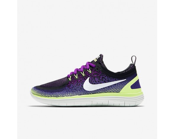 Nike Free RN Distance 2 Damen Laufschuhe Hyper Violet/Dunkel Iris/Ghost Grün/Weiß 863776-501