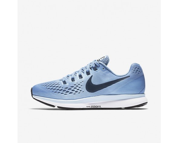Nike Air Zoom Pegasus 34 Damen Laufschuhe Work Blau/Ice Blau/Weiß/Schwarz 880560-400