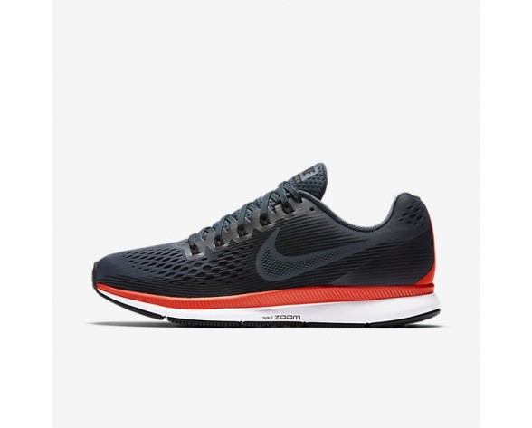 Nike Air Zoom Pegasus 34 Damen Laufschuhe Blau Fox/Bright Crimson/Weiß/Schwarz 880560-403