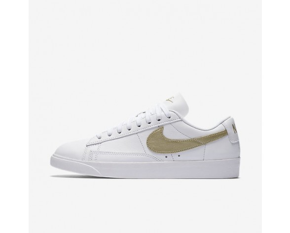 Nike Blazer Low LE Damen Schuhe Weiß/Weiß/Metallic Gold Star AA3961-103