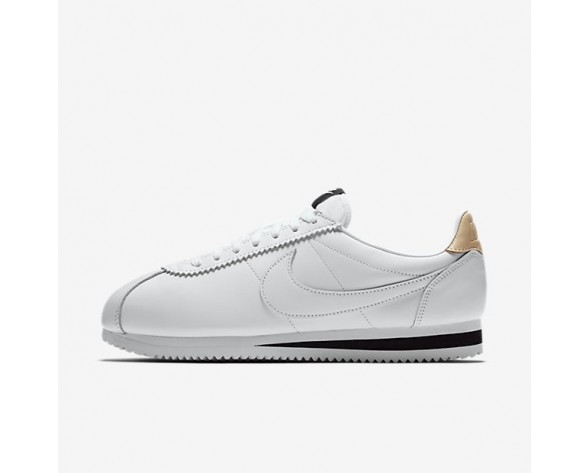 Nike Classic Cortez Leather SE Herren Schuhe Weiß/Schwarz/Vachetta Tan/Weiß 861535-101