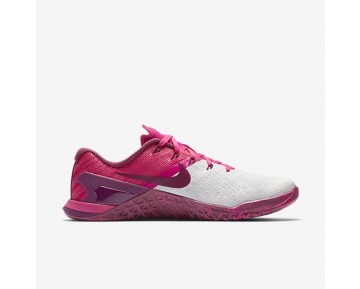 Nike Metcon 3 Damen Trainingsschuhe Reines Platin/Rosa mortal/Tea Berry 849807-005