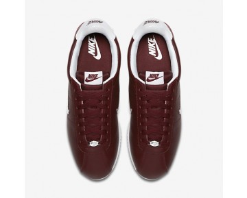 Nike Cortez Basic Jewel Herren Schuhe Dunkel Team Rot/Weiß 833238-600