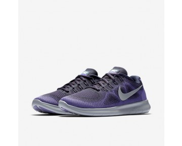 Nike Free RN 2017 Damen Laufschuhe Dunkel Raisin/Violett Earth/Hyper Grape/Reines Platin 880840-500