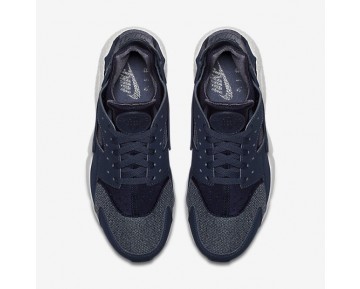 Nike Air Huarache Herren Schuhe Thunder Blau/Obsidian/Reines Platin 318429-416