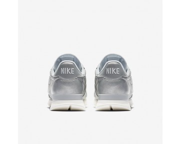 Nike Internationalist Premium Damen Schuhe Metallic Platinum/Sail/Reines Platin 828404-008