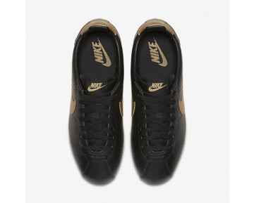 Nike Classic Cortez Damen Schuhe Schwarz/Metallic Gold 807471-008